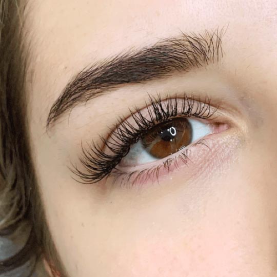 B Curl eyelashes extension