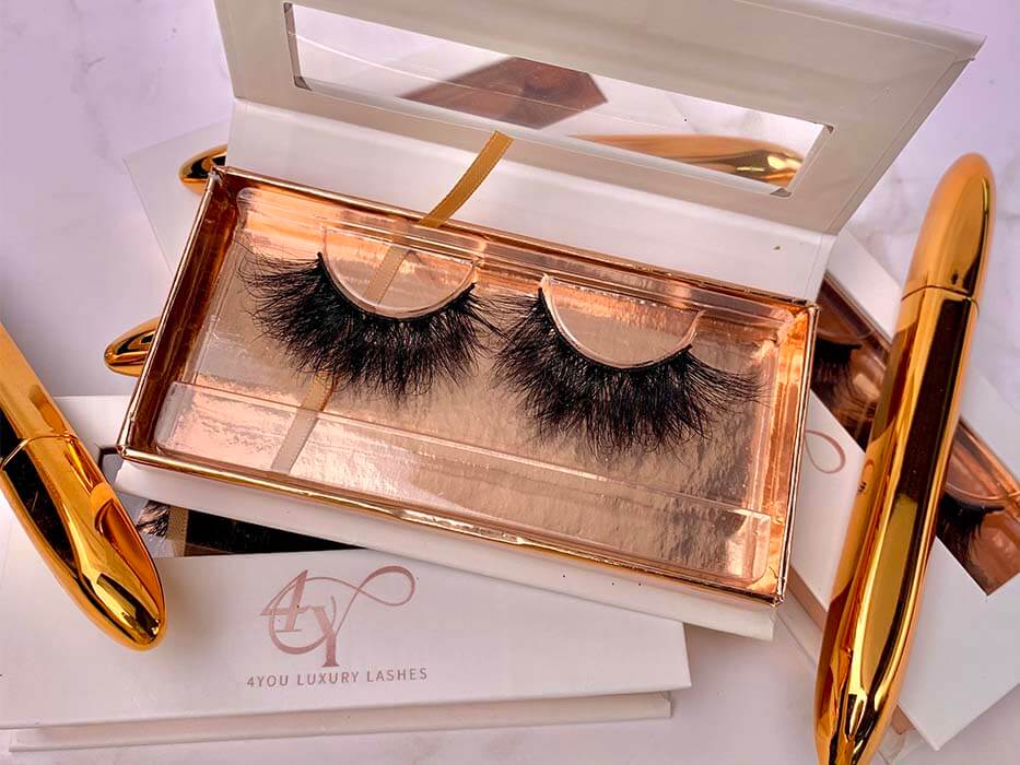 customized eyelashes packaging for big brands