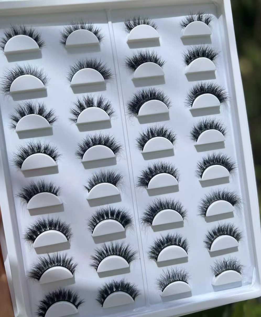 High quality 3d mink natural false eyelashes for daily makeup