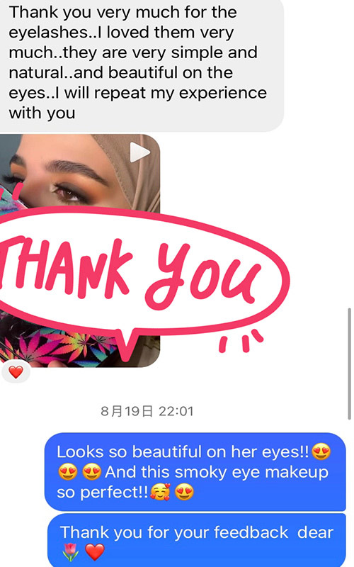 Feedback from Jordan makeup artist