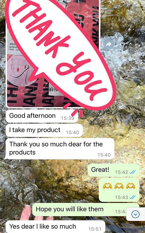 Feedback from Oman makeup artist